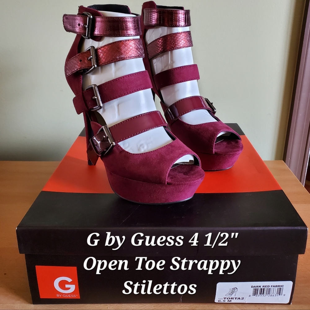 G by Guess Strappy Stilettos